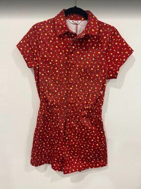 Free People Rolla's Alpine Floral Hamptons Romper